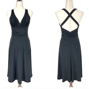 Laundry by Shelli Segal back cross strap dress